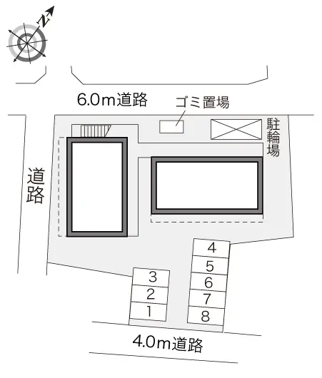 ★手数料０円★東村山市富士見町　月極駐車場（LP）